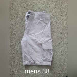 Men's Gray Cargo Shorts